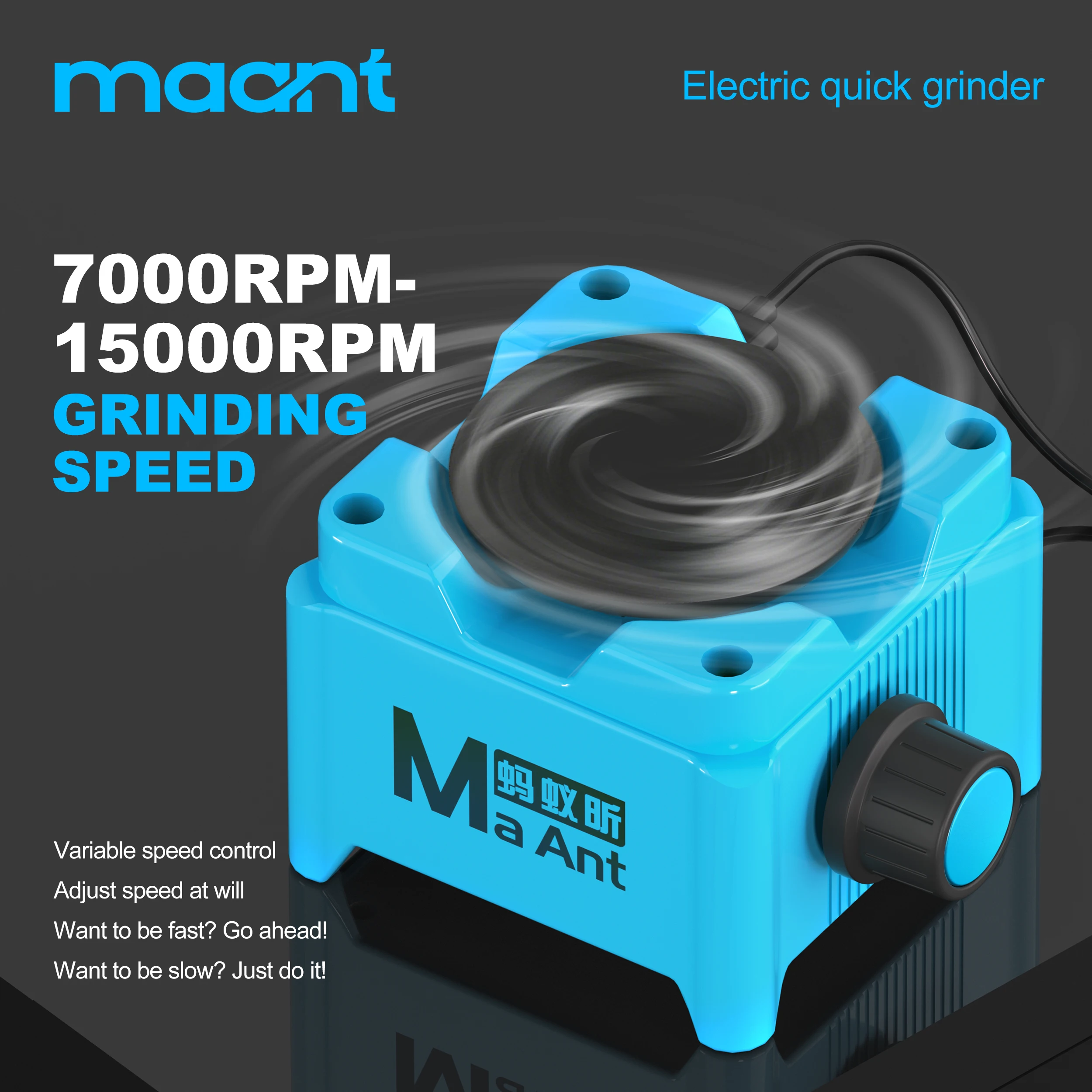 MaAnt KM1 Penggiling Elektrik  - Electronics Repair Tools ulasan dan harga