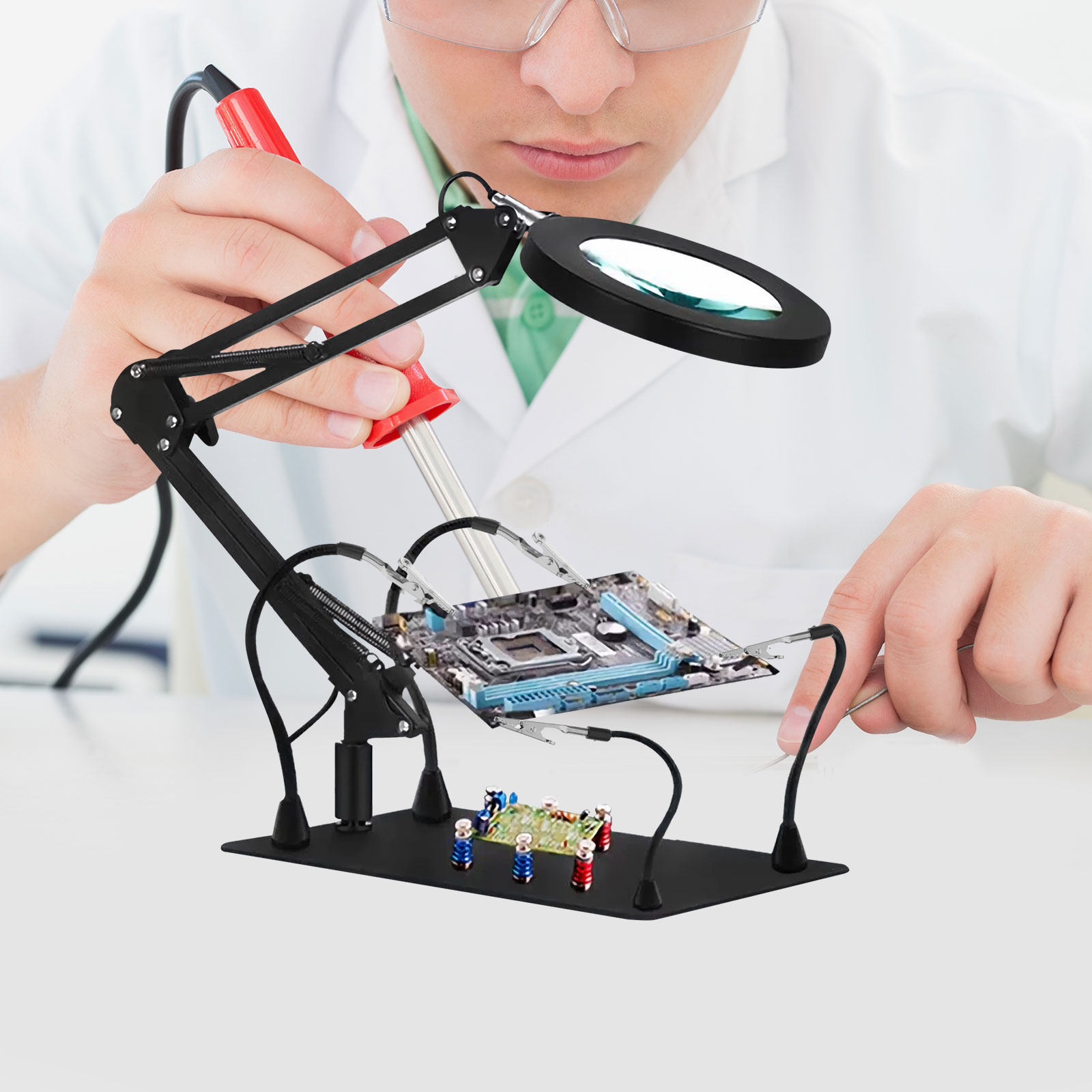 3 buah penjepit meja kerja unt - Electronics Repair Tools ulasan dan harga